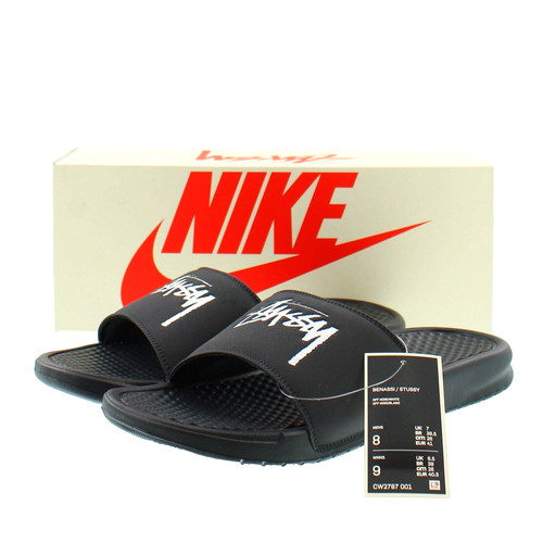Stussy nike benassi sandals - stussy, x
