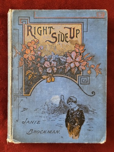 Antique book right - :, side