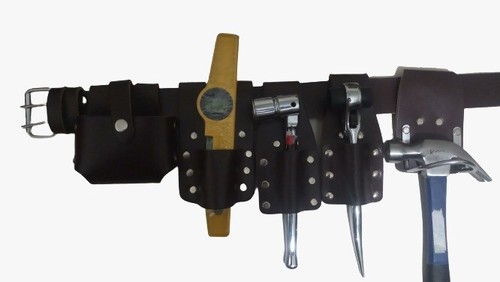 Scaffold leather tool belt - tool, |