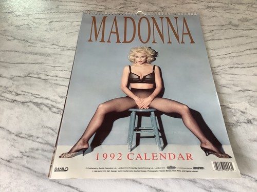 Madonna 1992 calendar - 1992,