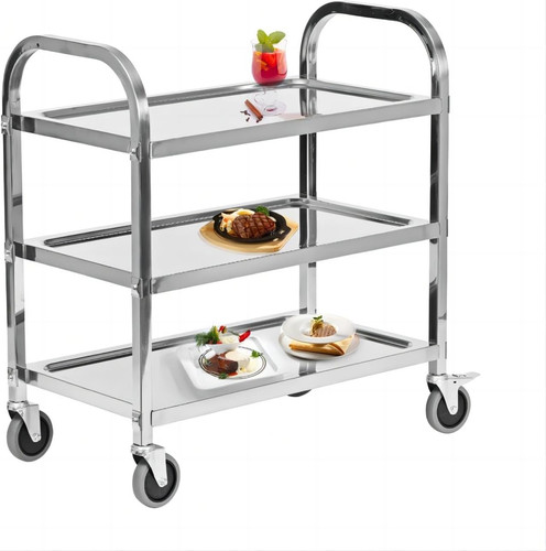 Tier stainless steel serving - 3,