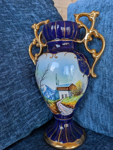 Ceramic vase alcobaca portugal - alcobaca,