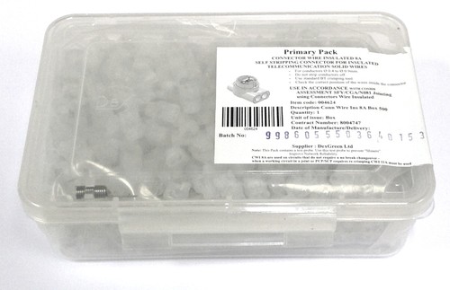 Box 500 clear - box, wire
