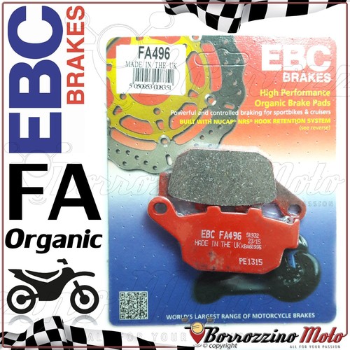 Brake pads rear - rear, ebc