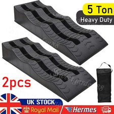Levelling Ramps with Bag Wheel Leveller Blocks Heavy Duty 5Ton Motorhome Caravan