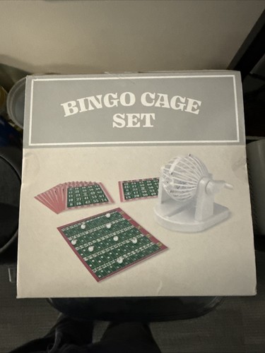 Bingo cage set - bingo,