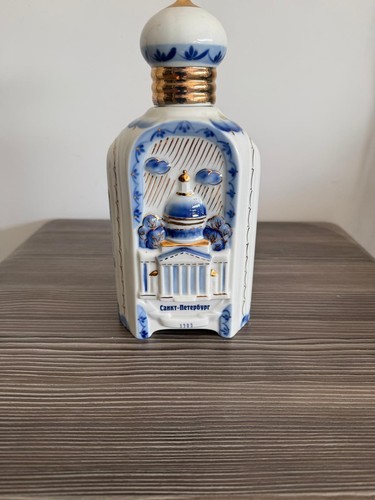 Russian porcelain vodka - russian,
