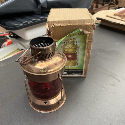 Vintage ships lantern oil - vintage,