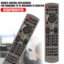 For Panasonic TV Remote Control Replacement N2QAYB001115 TX-49EXX689 TX-50EX700