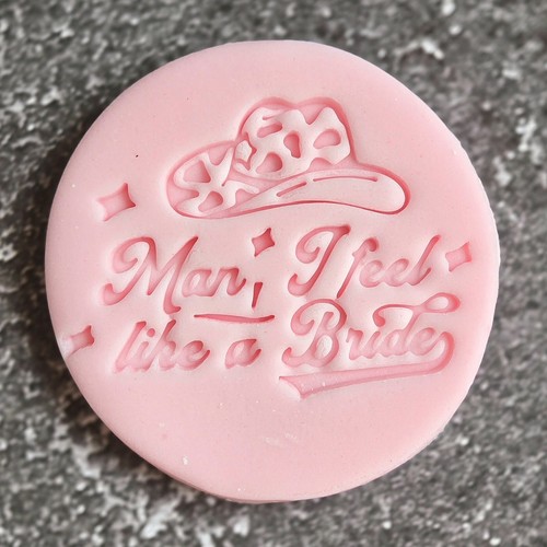 Brid cookie stamp cowboy - stamp,,