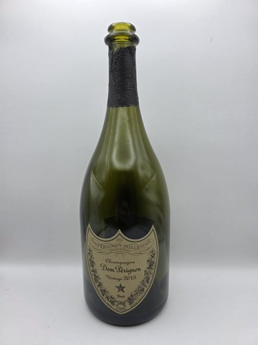 2015 dom perignon - bottle, empty