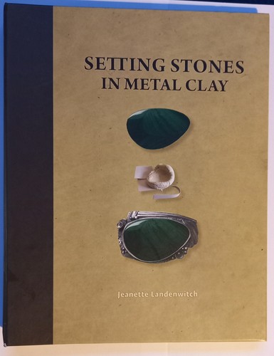 Setting stones metal clay - setting, in