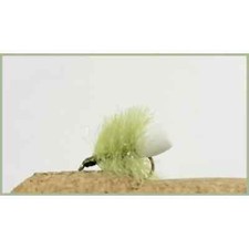 BARBLESS Foam Ass Blobs, AKA FAB, 6 Pack Olive, Fishing Flies, Size 10 Trout Fly