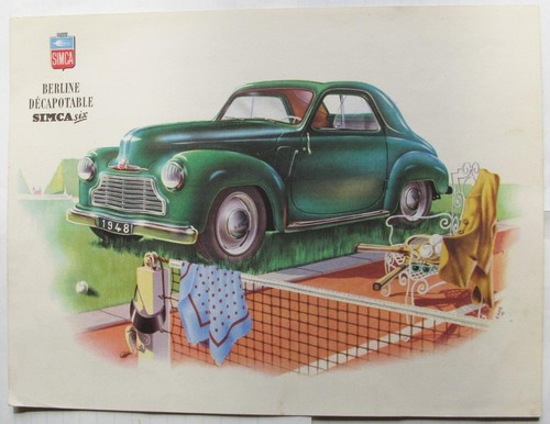 Simca six berline decapotable - six,