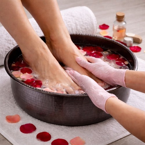 Handmade copper pedicure - handmade,