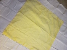 Canary Yellow Square Scarf