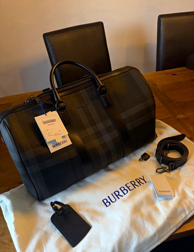Burberry charcoal checked - burberry,