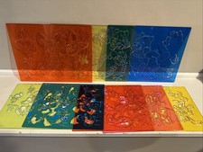 Rare Vintage DISNEY WINNIE THE POOH, TIGGER, PIGLET, MICKEY, MINNIE STENCILS