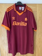 AS Roma shirt 1993 - Remake - Adidas - Barilla sponsor- Size XL