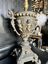 Antique victorian cherub urn - antique,
