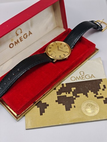 Omega ville gold brushed - omega,