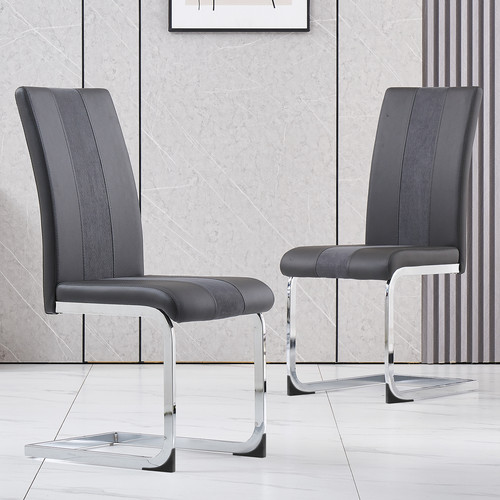 Modern dining chairs - chairs, pu