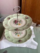 Vintage Cake Stand 2 Tier made