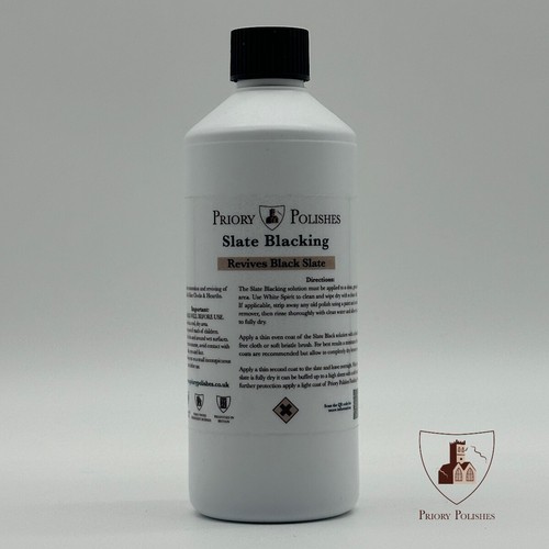 Priory polishes slate blacking - slate,