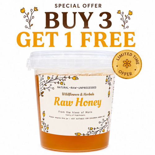 1kg raw wildflower - 1kg,