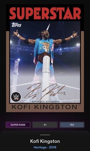 2016 topps slam - digital, kofi