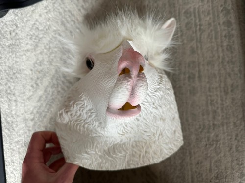 Lamb sheep mask latex - lamb,