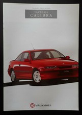 Vauxhall Calibra Range Brochure 1990 - 2.0i  2.0i 16v  2.0i 16V 4x4