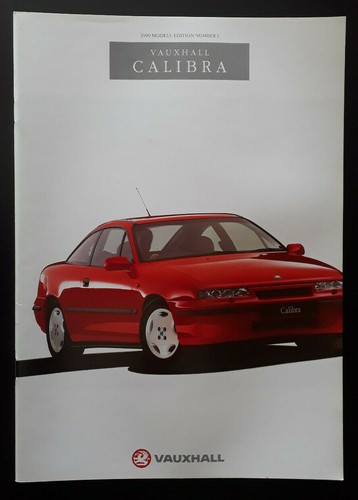 Vauxhall calibra range - vauxhall,