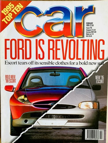 Car magazine feb 1995 - car, bmw