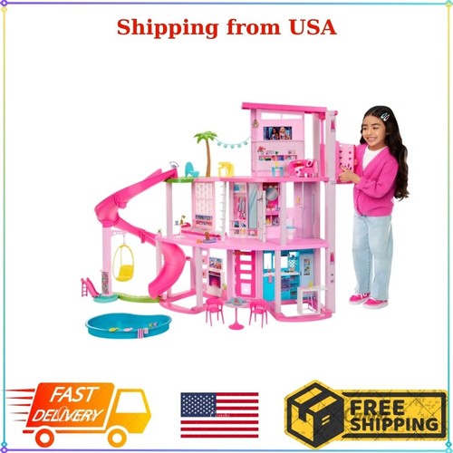 Barbie dreamhouse pool party - dreamhouse,