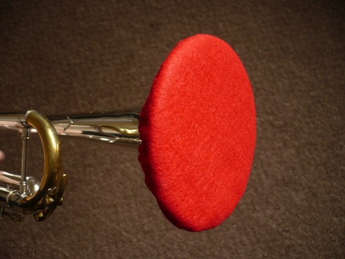 Trumpet felt mute single - trumpet,