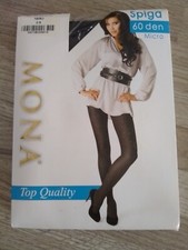 MONA BLACK Tights 60D Matte