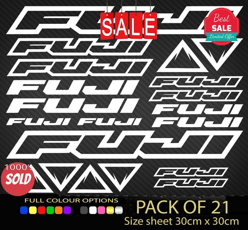 Fuji vinyl decal stickers - fuji,