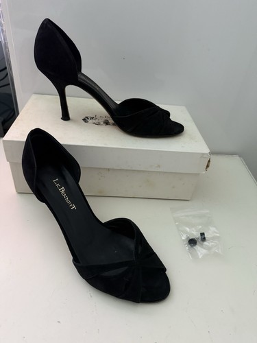 Bennett black suede dress - lk,