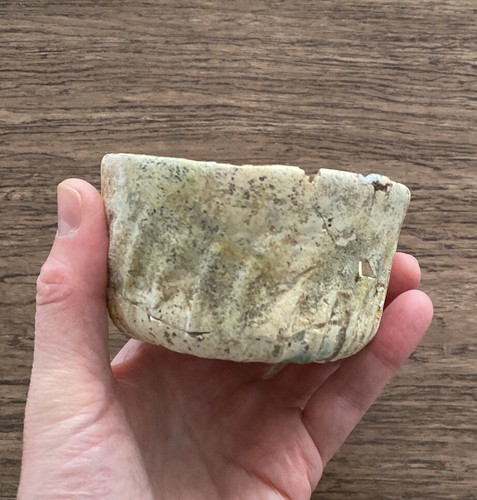 Roman glass decorated bowl - glass,