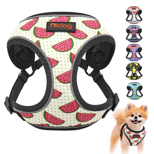 Cute dog harness reflective - harness,