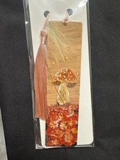 Handmade Wooden Bookmark with