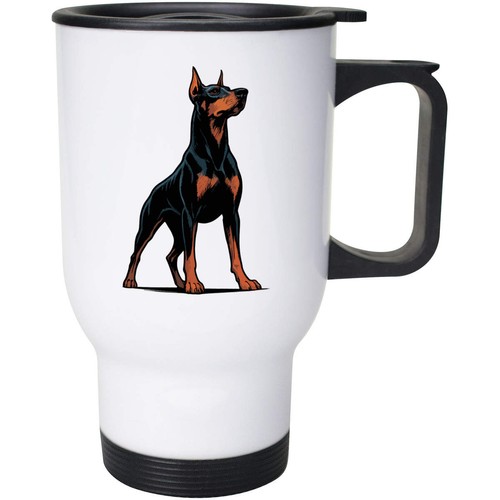 400ml proud doberman dog - 400ml, dog'