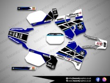 Yamaha DT 125R DTR DT125R Graphics Kit Sticker Decal Set (Blue & White)
