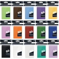 Ultra Pro Standard Trading Card Sleeves Deck Protectors Pokemon, MTG 50 Per Pack