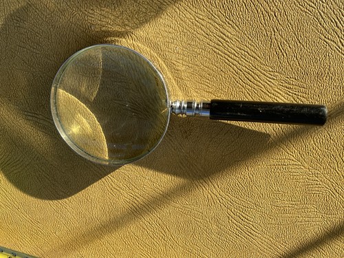 Vintage antique magnifying - vintage,