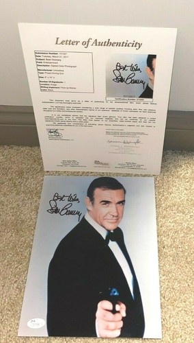 Sean connery signed 8x10 - sean, photo