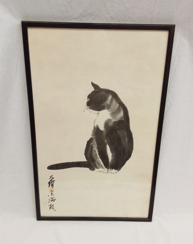 Vintage lithograph print kwo - print,