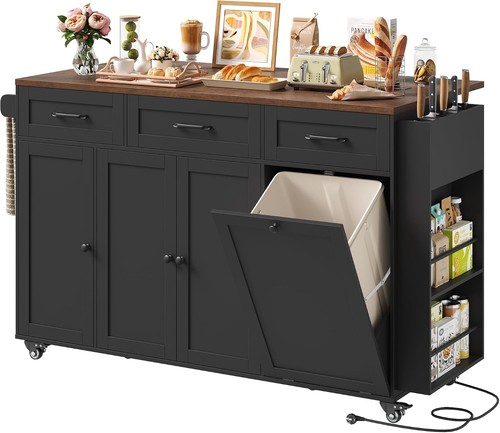 Kitchen island wheels - kitchen, on