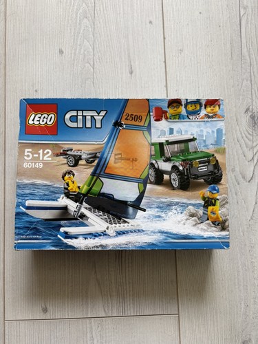 Lego city 4x4 with catamaran - lego, city: